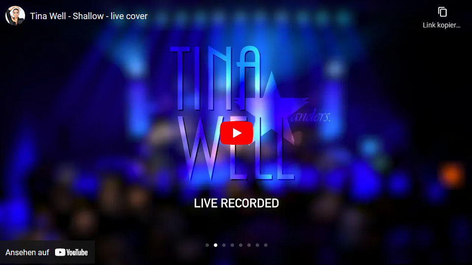 Tina Well - Shallow - live cover